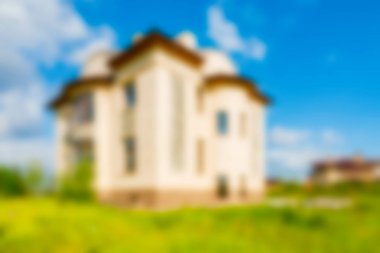 Lüks ev dış Tema arka plan bulanıklık