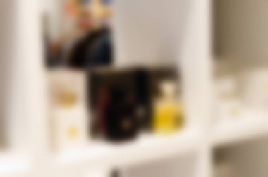 Parfüm mağaza Tema bulanıklık arka plan