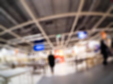 Alışveriş alışveriş merkezi Tema arka plan bulanıklık