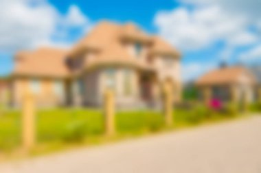 Lüks ev dış Tema arka plan bulanıklık