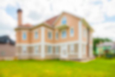 Lüks ev dış Tema arka plan bulanıklık