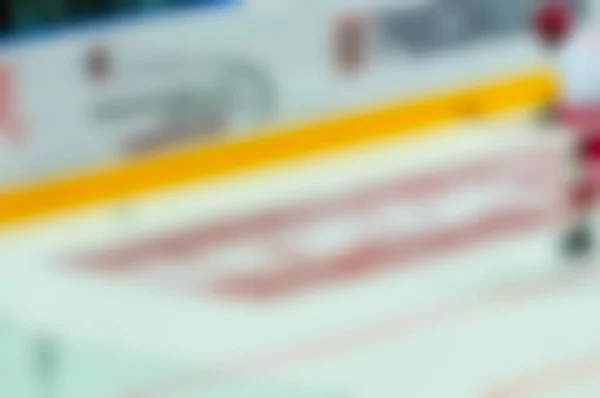 Abstract blur of ice hockey players at tournament play — Stock Photo, Image