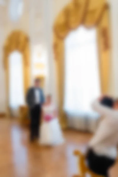 Wedding ceremony theme blur background — Stock Photo, Image