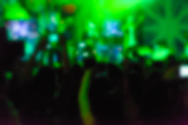 Blur background of people at the concert — Stock Photo, Image