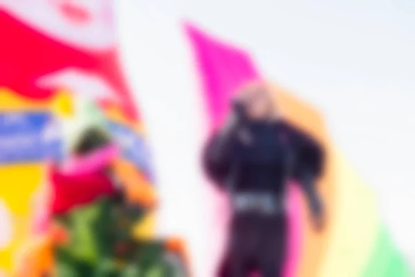 Mardi gras celebration theme blur background — Stock Photo, Image