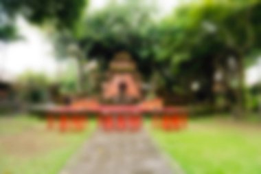 Bali Endonezya Seyahat tema bulanıklık arka plan