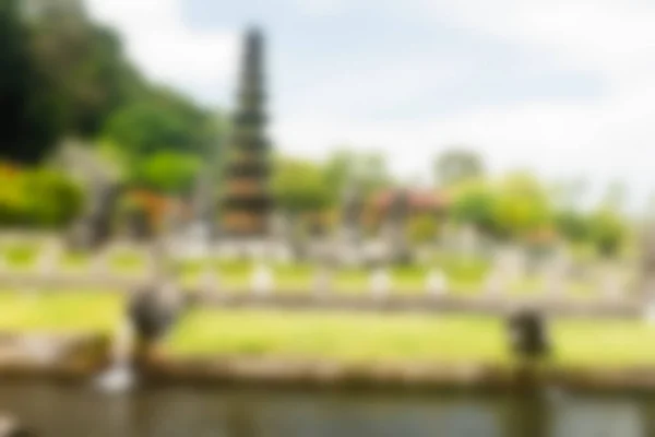 Bali-Indonésie cestování motiv rozostření pozadí — Stock fotografie