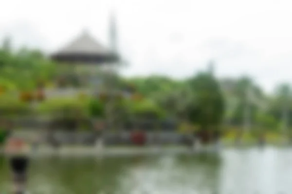 Bali Indonesia Travel theme blur background — Stock Photo, Image