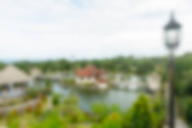 Bali Endonezya Seyahat tema bulanıklık arka plan