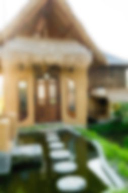 Bali Endonezya Seyahat tema bulanıklık arka plan