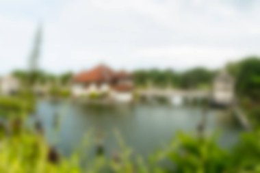 Bali Endonezya Seyahat tema bulanıklık arka plan