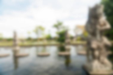 Bali Endonezya Seyahat tema bulanıklık arka plan