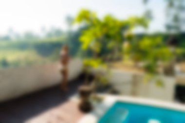 Bali Endonezya Seyahat tema bulanıklık arka plan