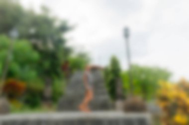 Bali Endonezya Seyahat tema bulanıklık arka plan