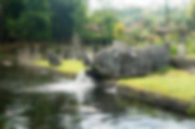 Bali Endonezya Seyahat tema bulanıklık arka plan