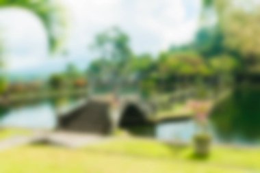 Bali Endonezya Seyahat tema bulanıklık arka plan