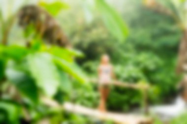 Bali Endonezya Seyahat tema bulanıklık arka plan