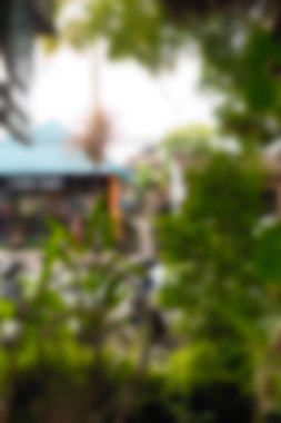 Bali Endonezya Seyahat tema bulanıklık arka plan