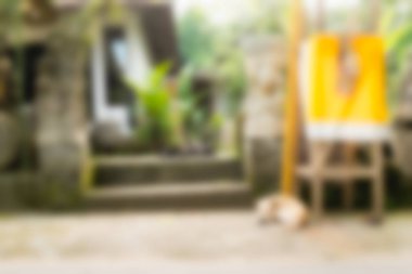 Bali Endonezya Seyahat tema bulanıklık arka plan