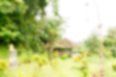 Bali Endonezya Seyahat tema bulanıklık arka plan