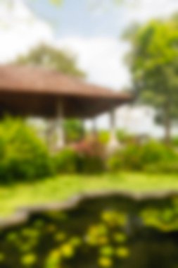 Bali Endonezya Seyahat tema bulanıklık arka plan