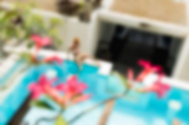 Bali Endonezya Seyahat tema bulanıklık arka plan