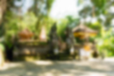 Bali Endonezya Seyahat tema bulanıklık arka plan