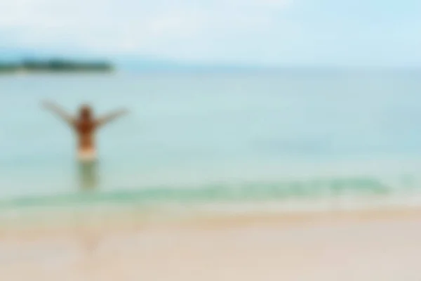 Bali indonesien reisethema verschwimmen hintergrund — Stockfoto