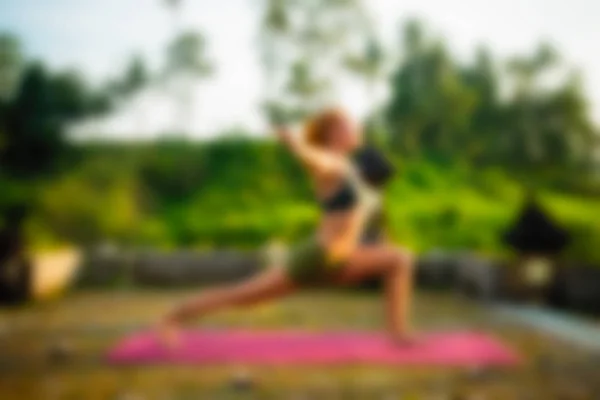 Bali Indonesia Travel theme blur background — Stock Photo, Image