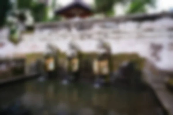 Goa Gajah Bali Indonesia Travel theme blur background — Stock Photo, Image
