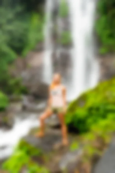 Bali Indonesia Travel theme blur background — Stock Photo, Image