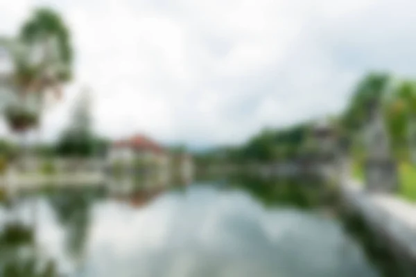 Bali Indonesia Travel theme blur background — Stock Photo, Image