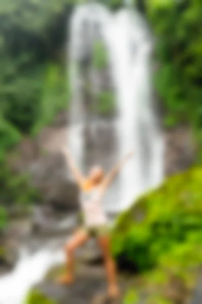 Bali Indonesia Travel theme blur background — Stock Photo, Image