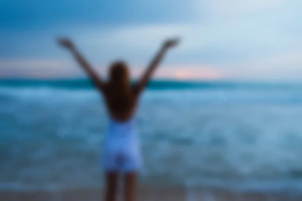 Bali Indonesia Travel theme blur background — Stock Photo, Image