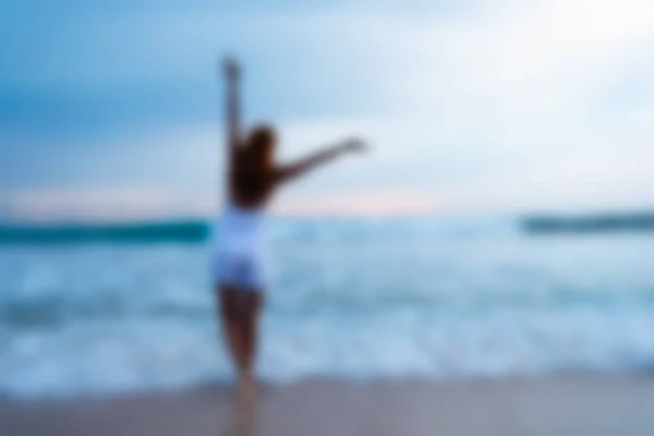 Bali Indonesia Travel theme blur background — Stock Photo, Image