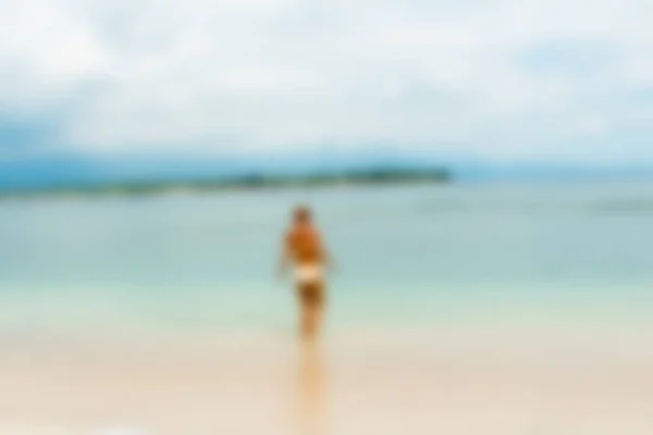 Bali indonesien reisethema verschwimmen hintergrund — Stockfoto