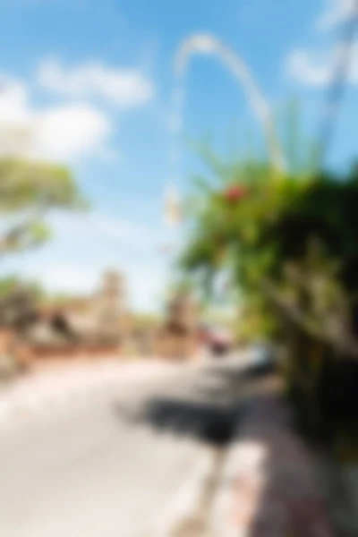 Bali Indonesia Travel theme blur background — Stock Photo, Image