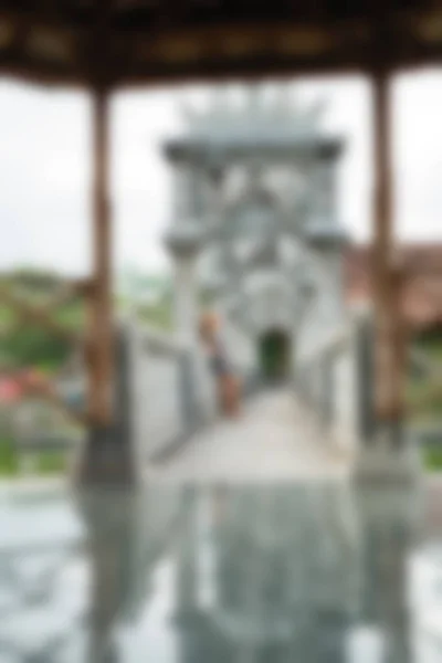 Bali Indonesia Travel theme blur background — Stock Photo, Image