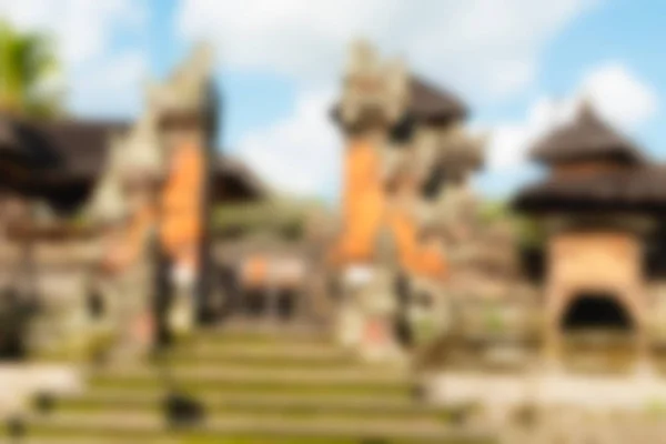 Bali-Indonésie cestování motiv rozostření pozadí — Stock fotografie