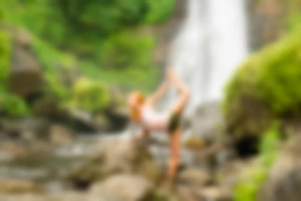 Bali Indonesia Travel theme blur background — Stock Photo, Image