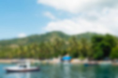 Bali Endonezya Seyahat tema bulanıklık arka plan