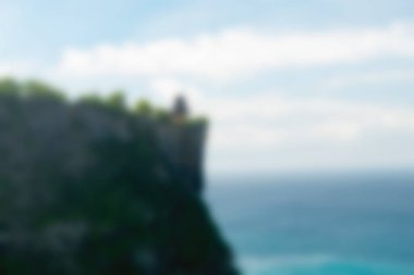 Bali Endonezya Seyahat tema bulanıklık arka plan