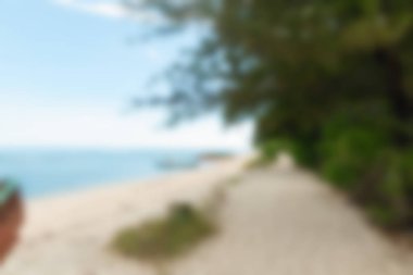 Bali Endonezya Seyahat tema bulanıklık arka plan