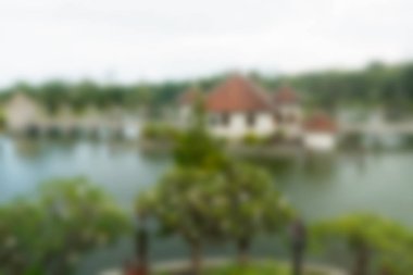 Bali Endonezya Seyahat tema bulanıklık arka plan