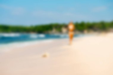 Bali Endonezya Seyahat tema bulanıklık arka plan