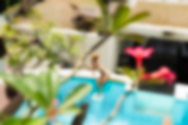 Bali Endonezya Seyahat tema bulanıklık arka plan