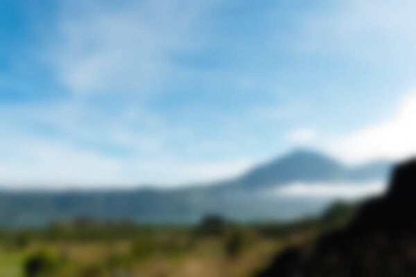 Bali Indonesia Travel theme blur background