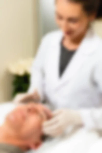 Medical cosmetology clinic theme blur background — Stock Photo, Image