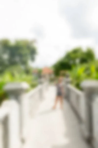 Bali Indonesia Travel theme blur background — Stock Photo, Image