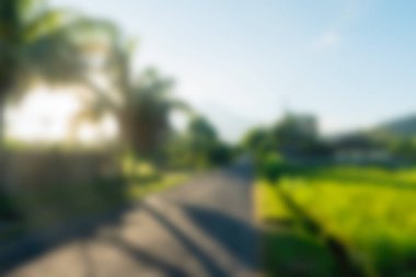 Bali Endonezya Seyahat tema bulanıklık arka plan